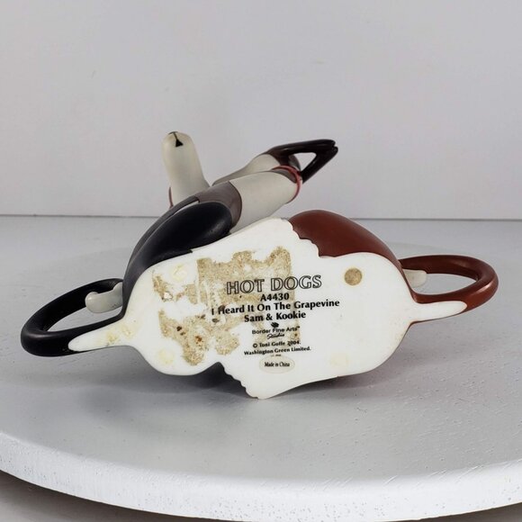 Hot Dogs A4430 I Heard It On The Grapevine Sam Kookie Figurine Toni Goffe - Picture 5 of 5